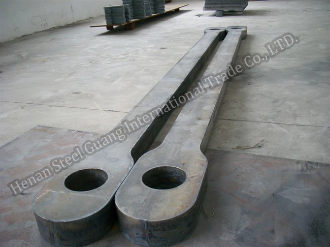 CNC Flame Cutting Service Steel Plate Cutting Parts